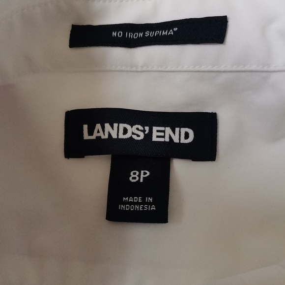 Lands End Bundle( 3)Womens  Shirt Button Up Size US 8P and 10P - Picture 2 of 7